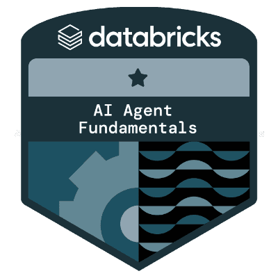 Databricks certification badge