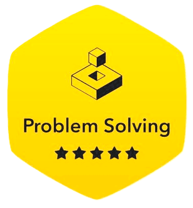 Problem Solving 5-star badge